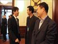 安博·体育,安博(中国)社副社长兼副总编辑张春甫论坛期间与参会嘉宾嘉宾交谈
